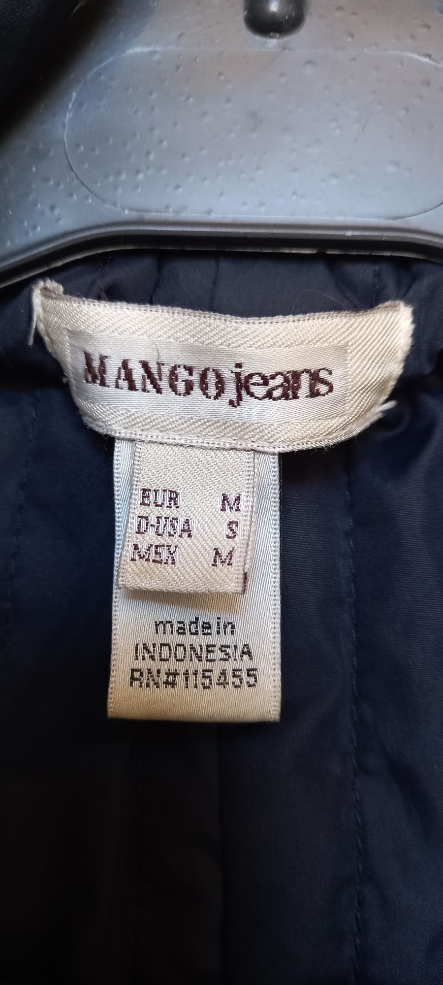 Mango ici Kot Ceket muflonlu — görsel 10/12
