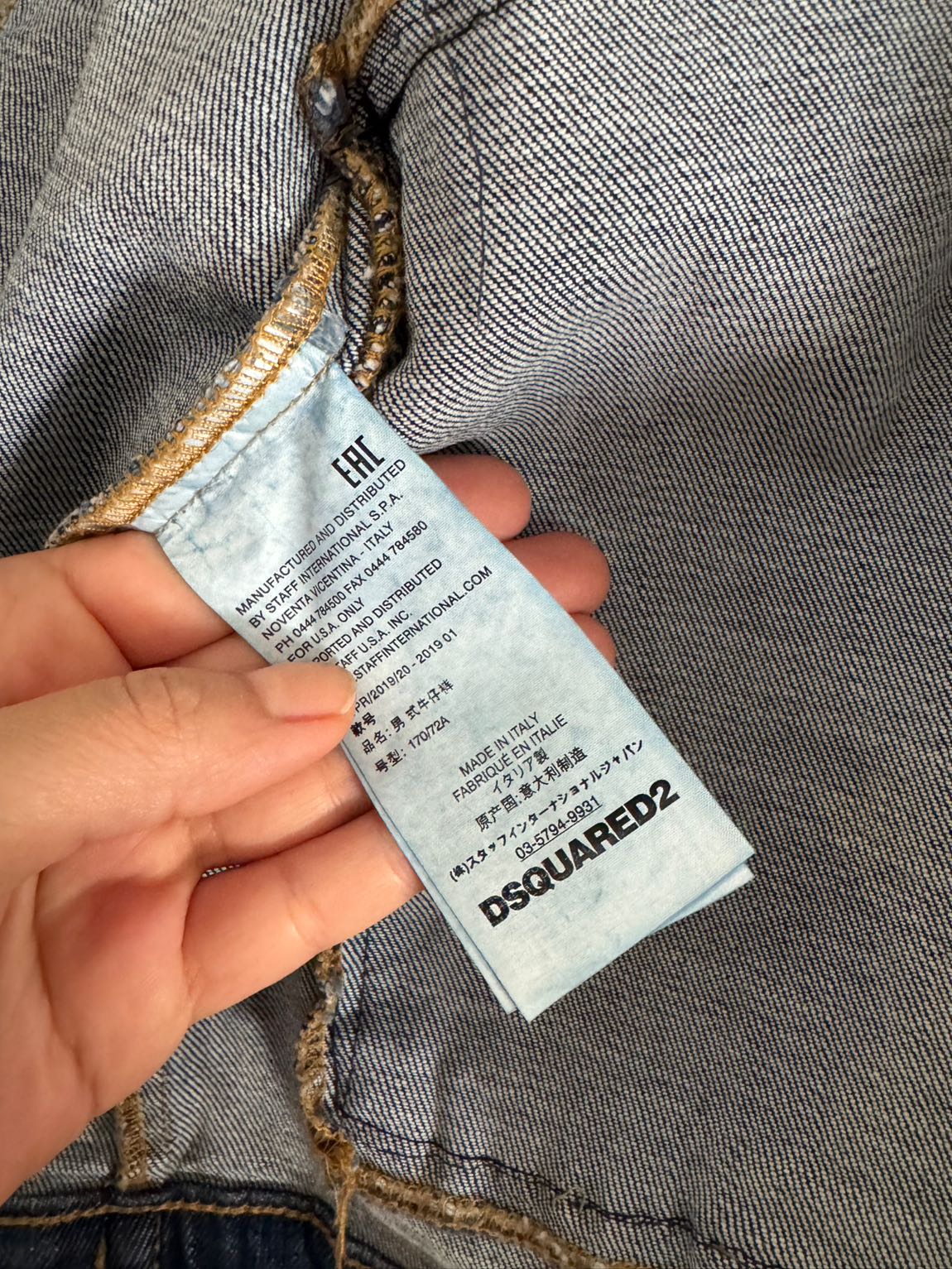 Dsquared2 Kot Ceket — görsel 7/8