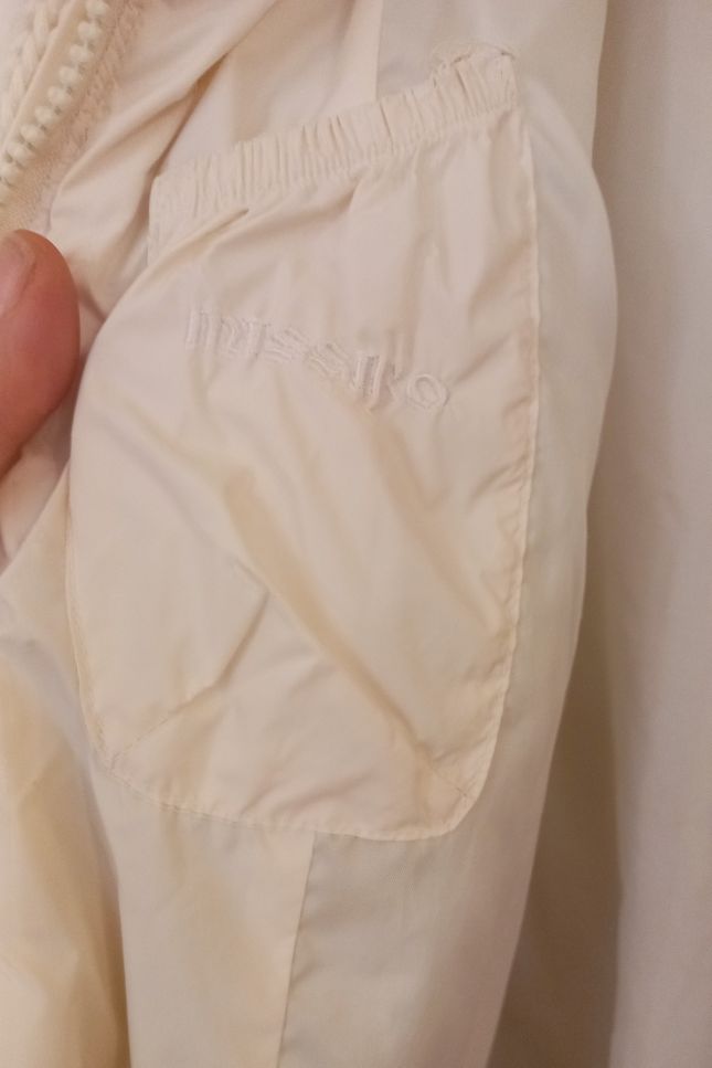 Krem örgü detaylı Kapüşonlu Mont — görsel 9/14