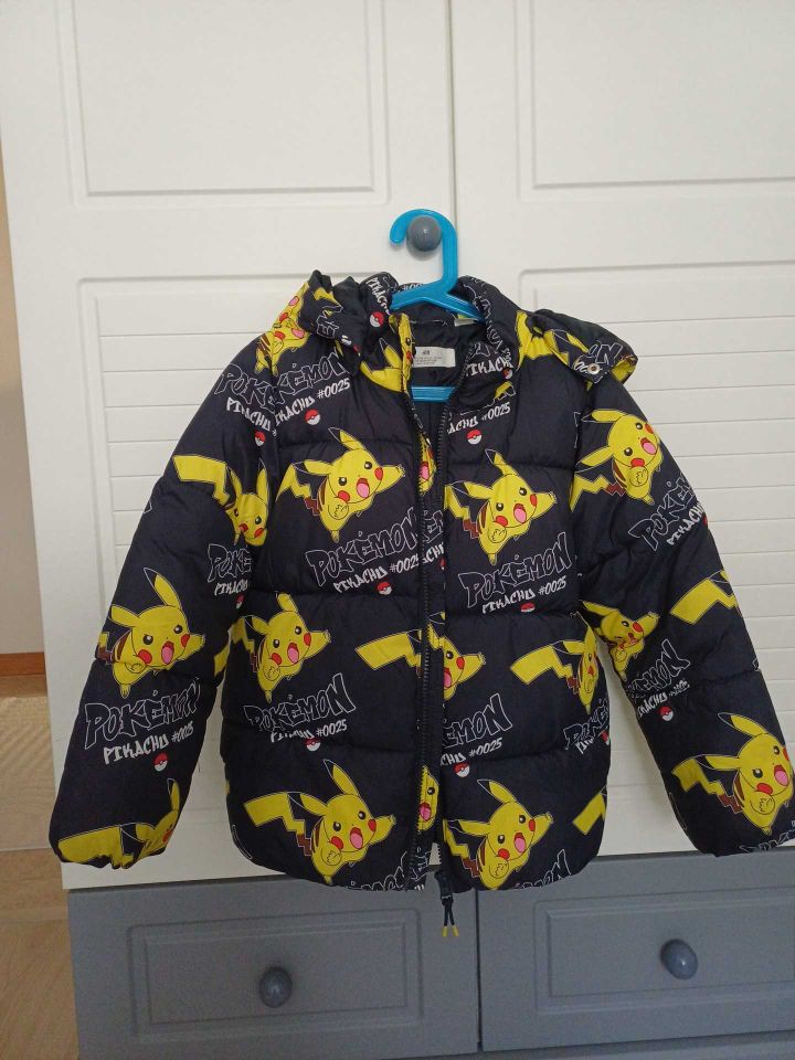 Pokemon Pikachu Kapüşonlu Mont — görsel 2/11