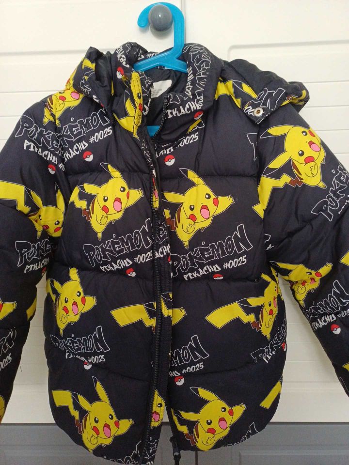Pokemon Pikachu Kapüşonlu Mont — görsel 7/11