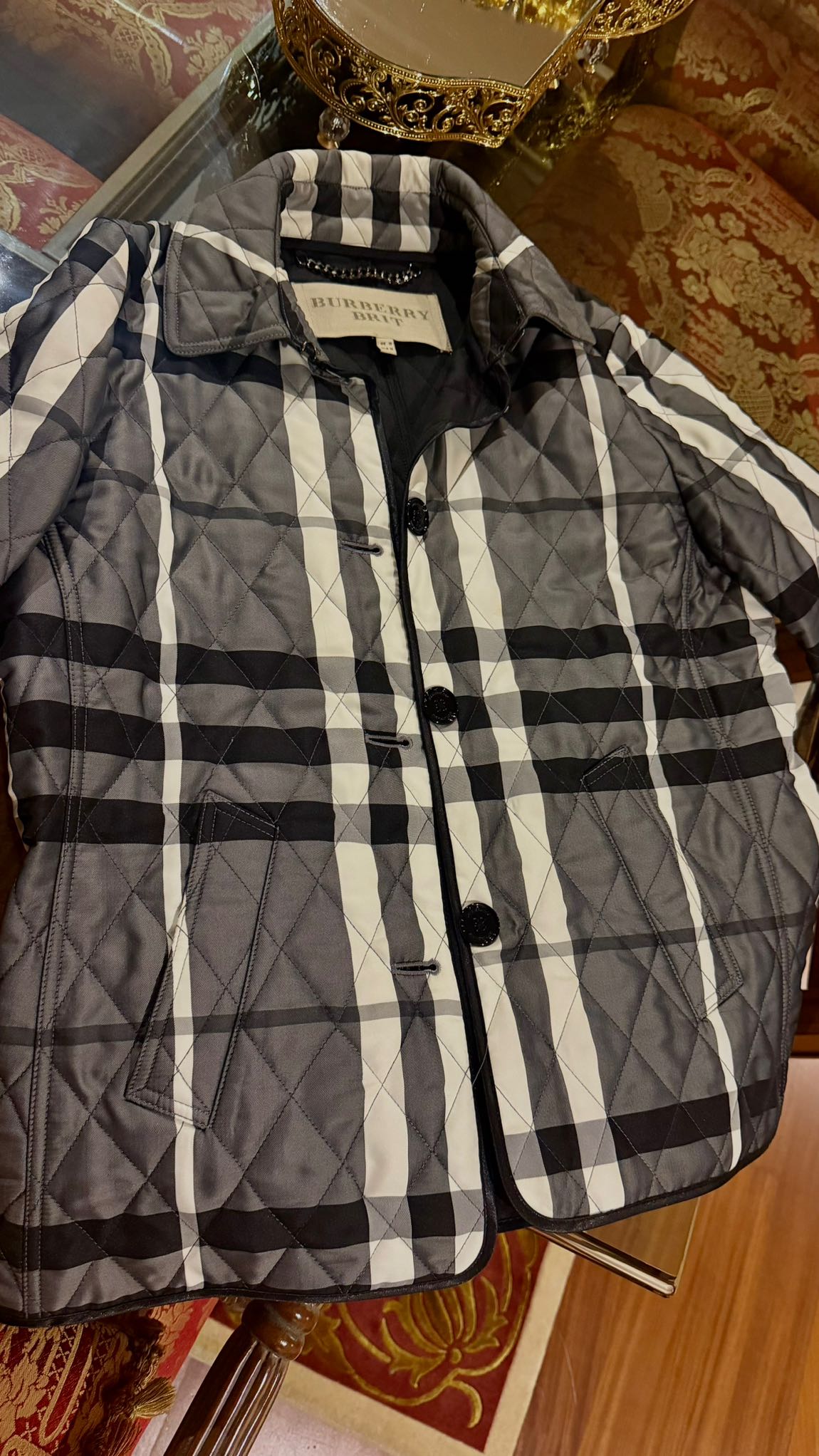 Burberry Ekose Mont — görsel 3/5