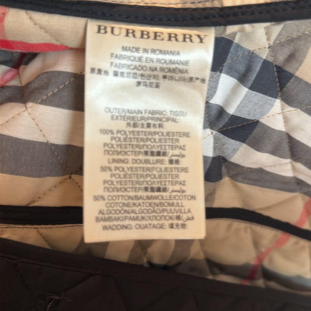 Orjinal Burberry Brit Kapitone Mont. — görsel 6/9