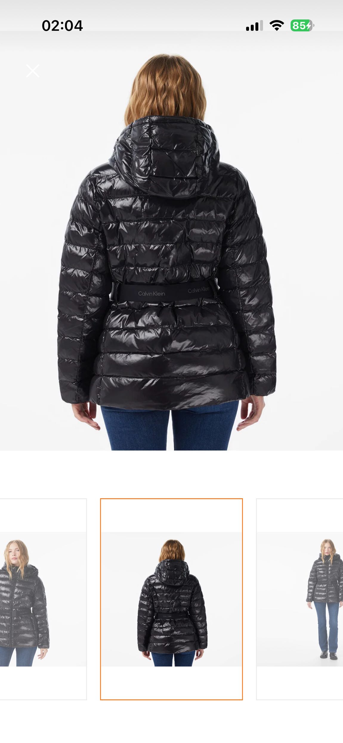 Calvin Klein Siyah Puffer Mont — görsel 10/12