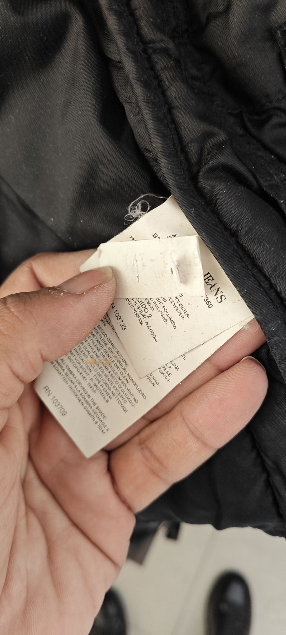ORJİNAL ARMANİ JEANS MONT — görsel 12/14