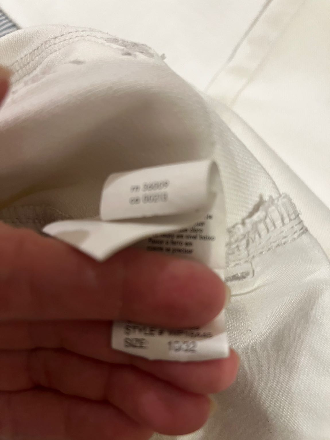 Beyaz Calvin Klein Flare Jean Pantolon — görsel 5/5