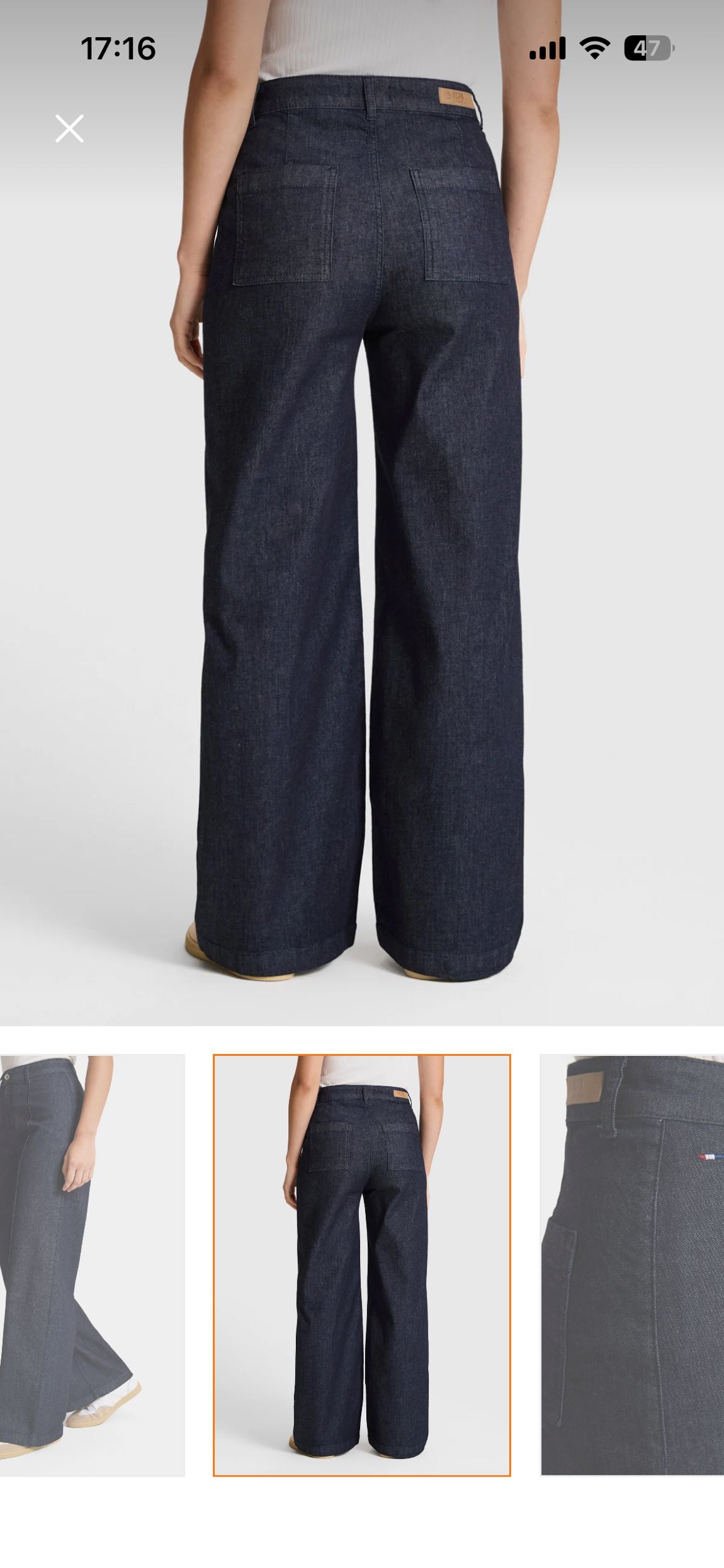U.S Polo. Kadın Eflatun Jean Pantolon — görsel 3/6