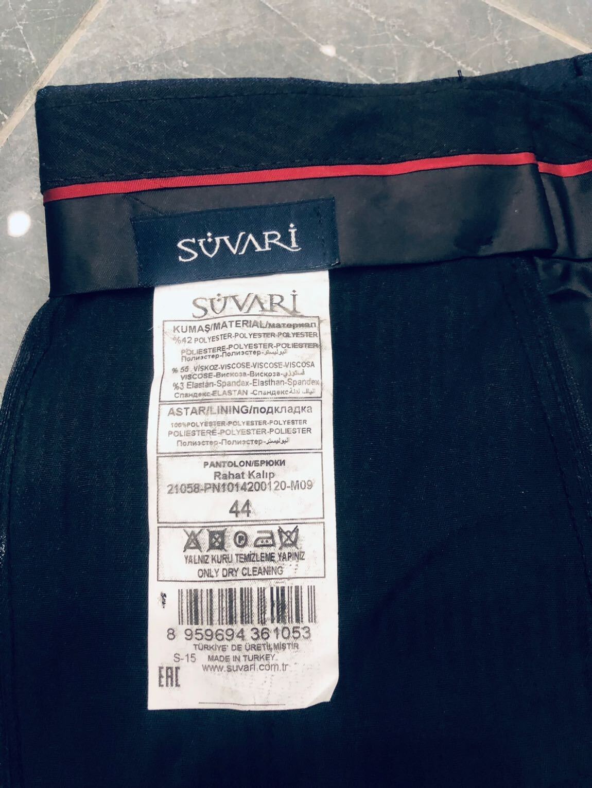 Süvari Lacivert Pantalon Ramsey Kip Efor — görsel 12/12