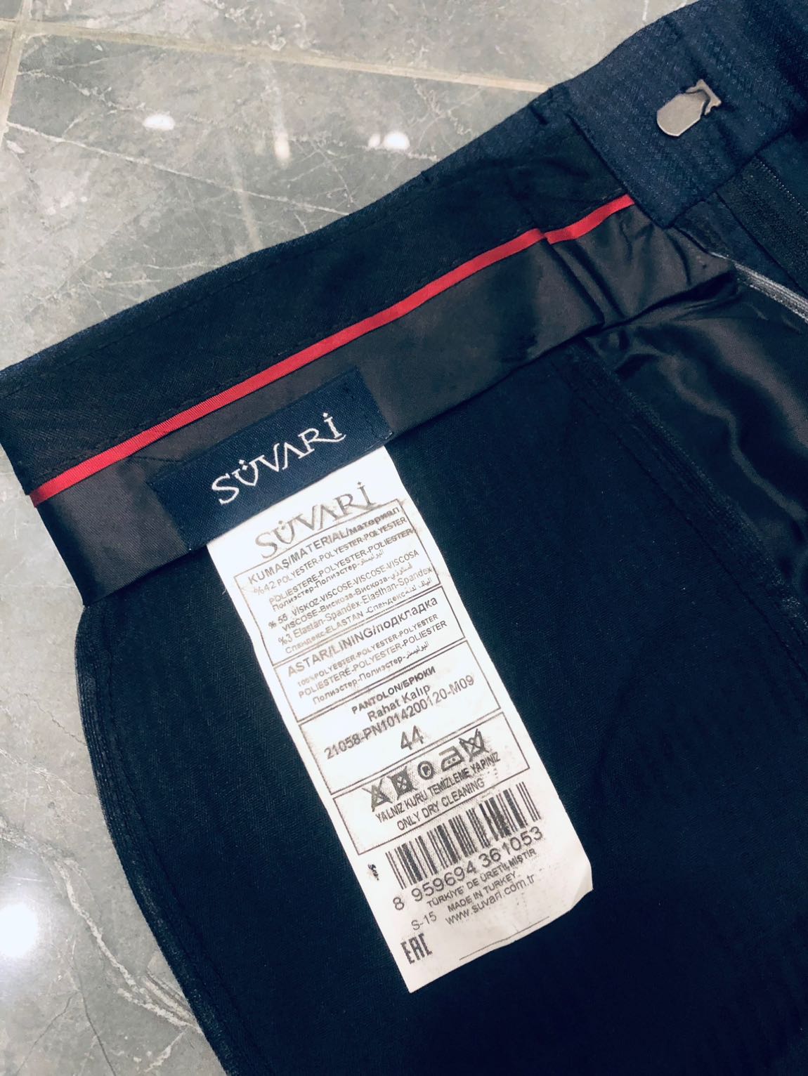 Süvari Lacivert Pantalon Ramsey Kip Efor — görsel 9/12
