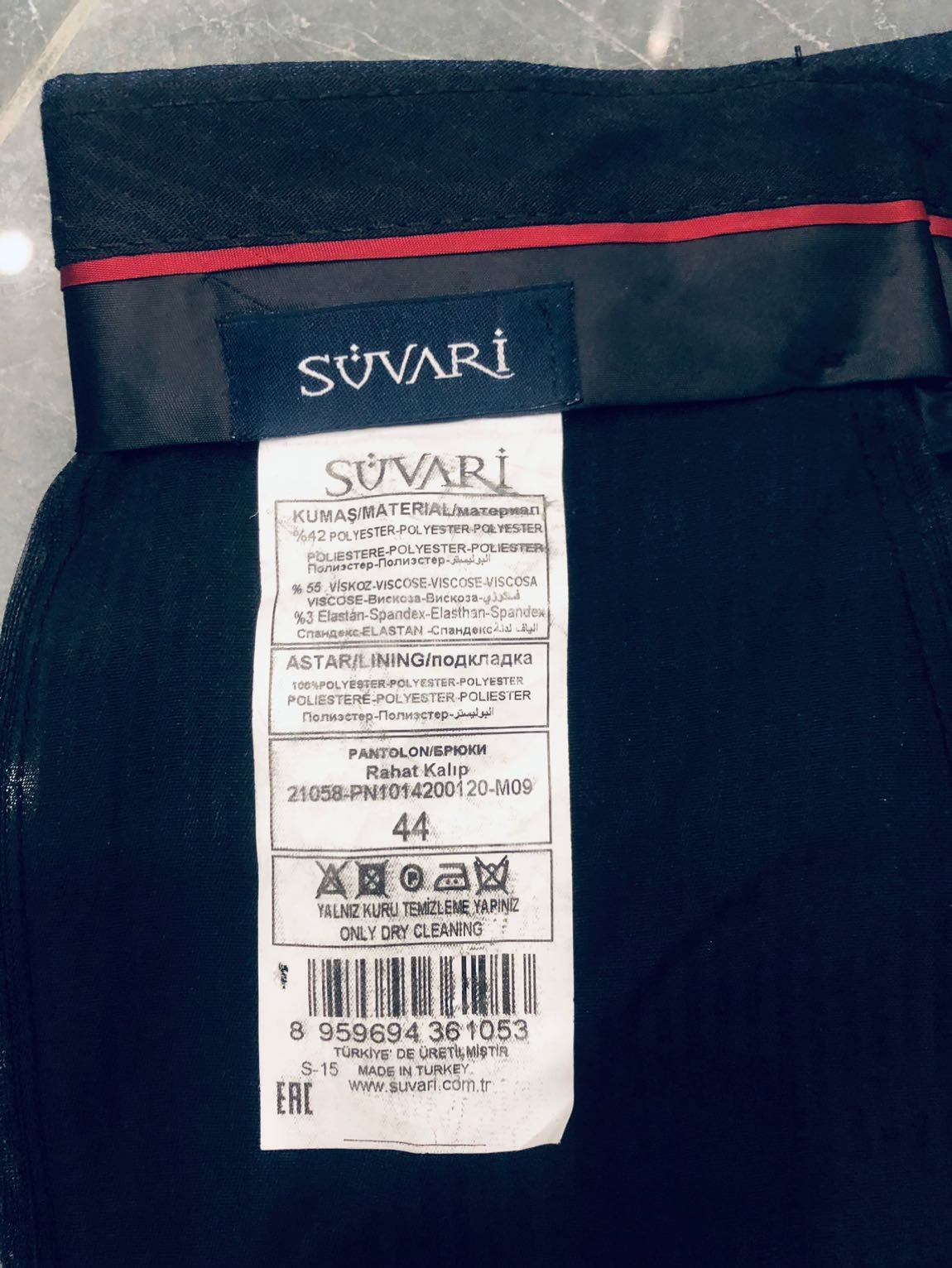 Süvari Lacivert Pantalon Ramsey Kip Efor — görsel 6/12