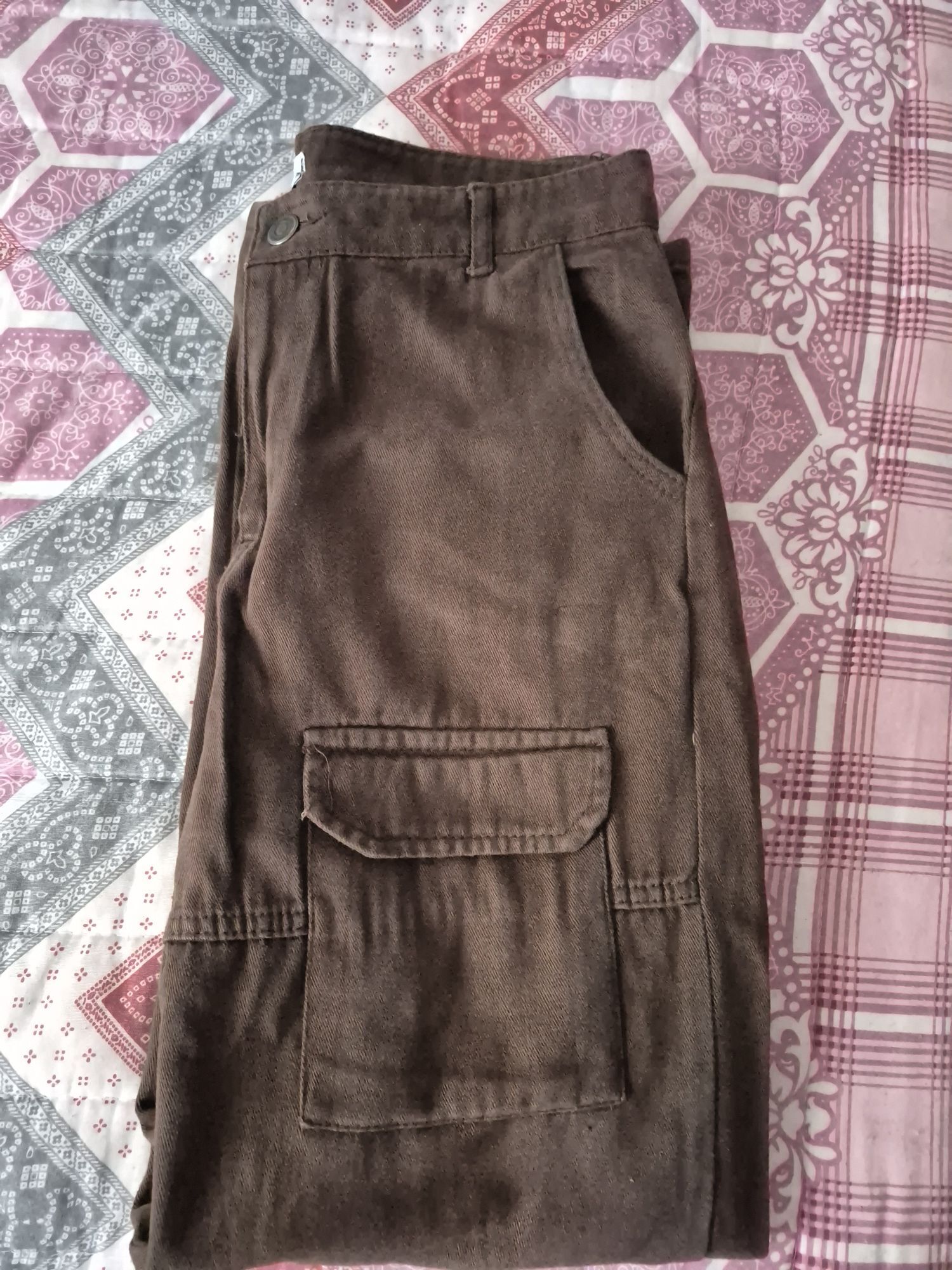 Kahverengi Kargo Pantolon — görsel 3/4