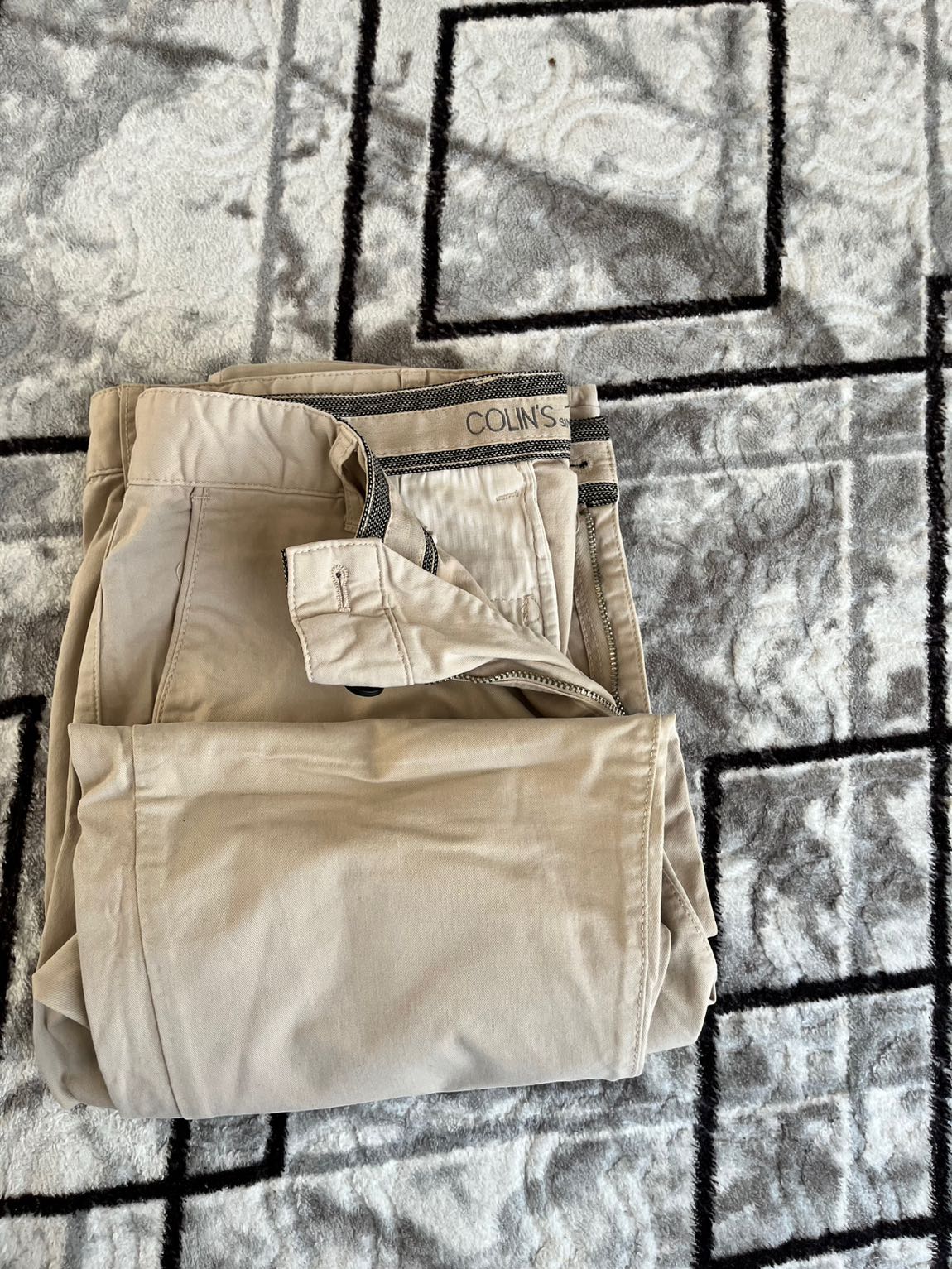 Erkek Bej Pantolon — görsel 3/3