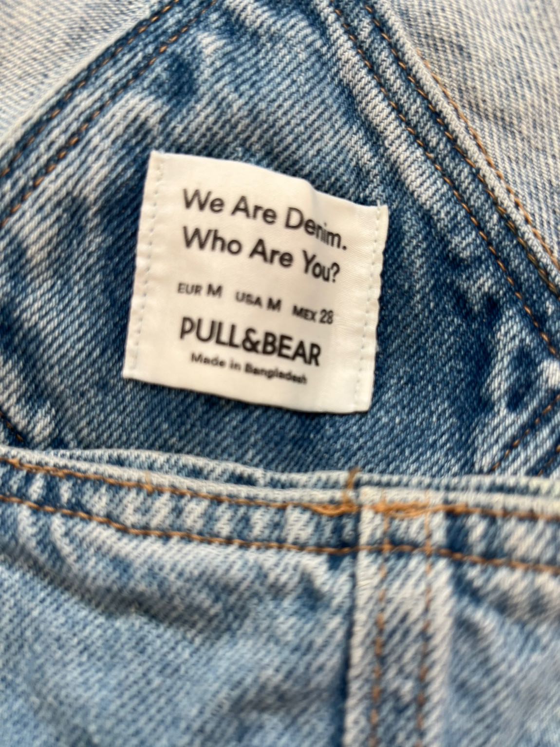 Orijinal Pull&Bear Denim Tulum — görsel 8/9