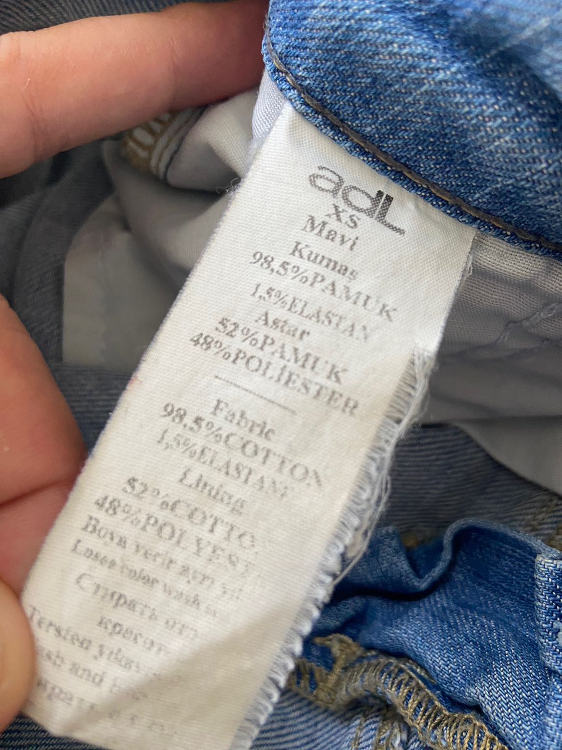 2000s Capri Jean — görsel 4/5