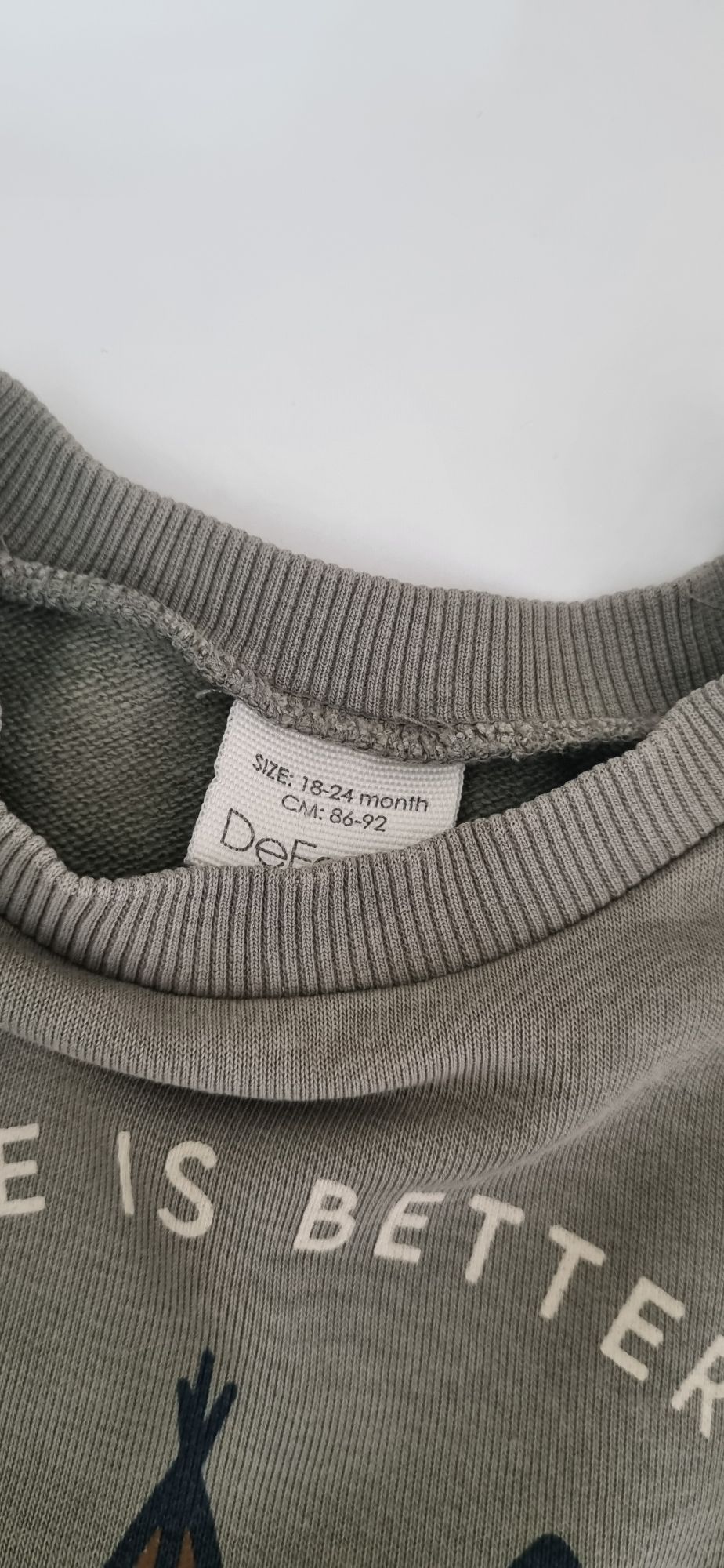 Kamp Temalı Spor Sweatshirt — görsel 3/3