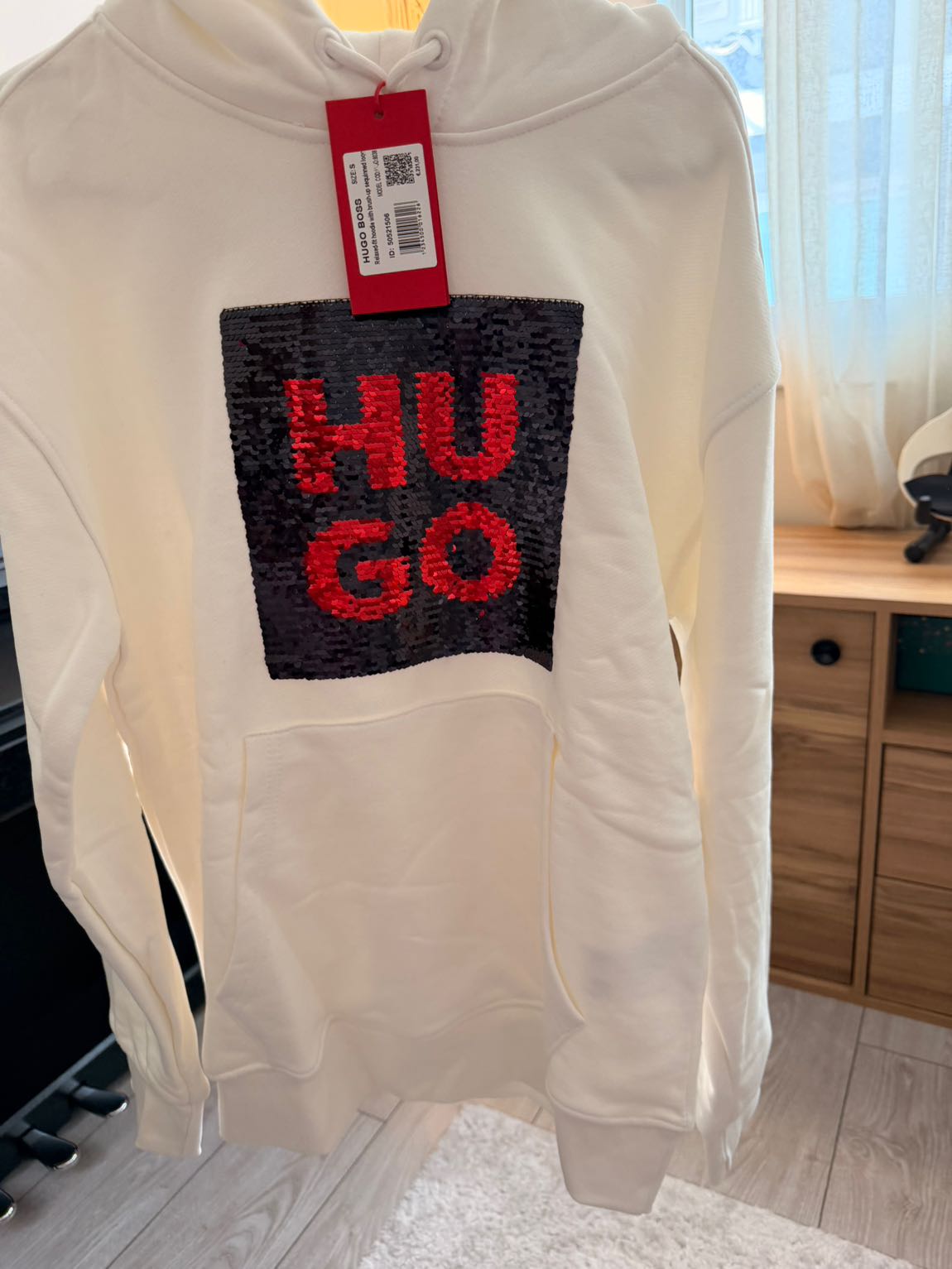 Hugo Boss Beyaz Sweatshirt — görsel 3/5