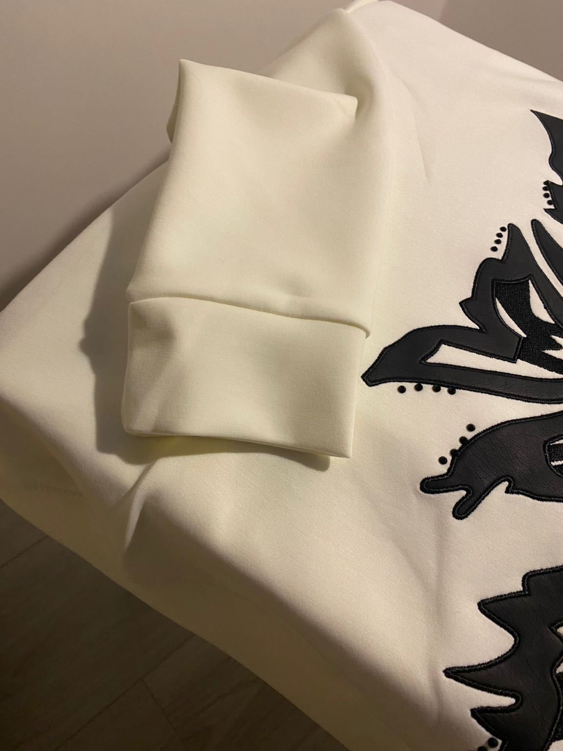 Network Desenli Sweatshirt Ekru — görsel 5/7