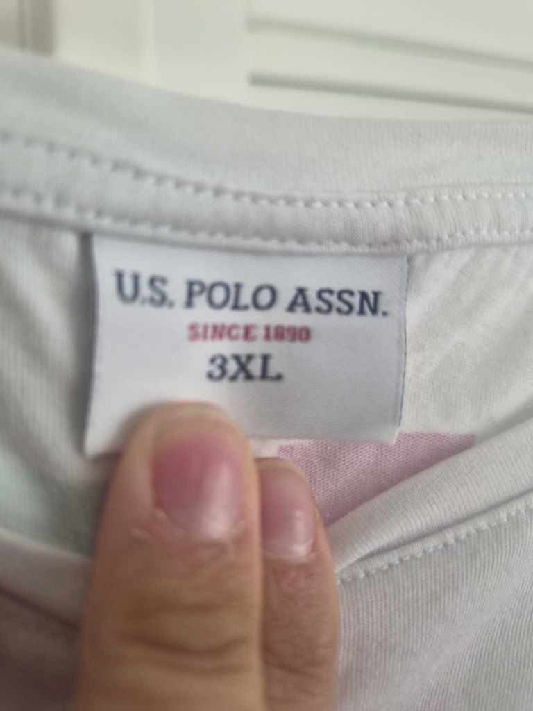 U.S. Polo Assn Beyaz T-Shirt — görsel 5/6
