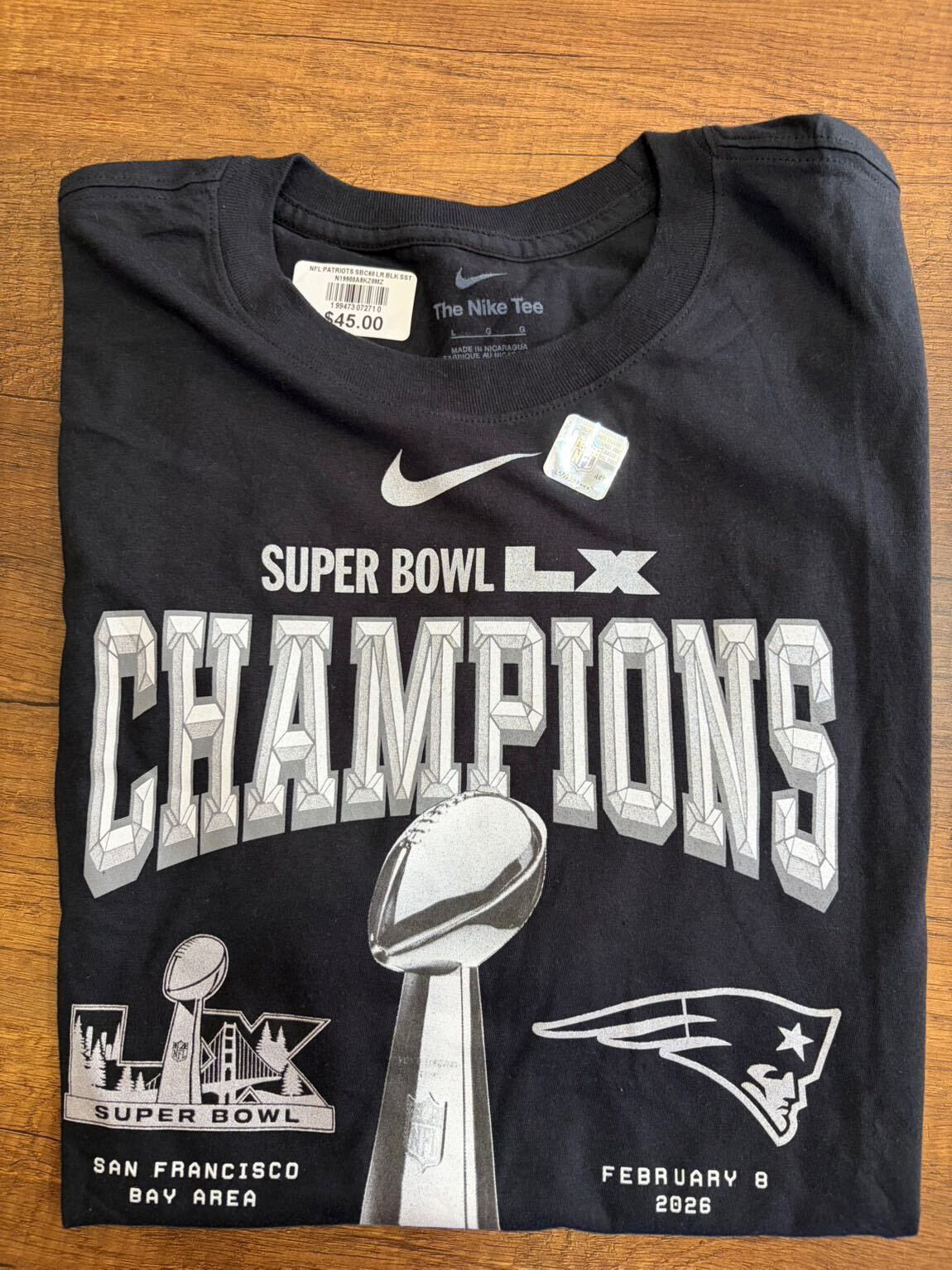 🇺🇸Nike Super Bowl LX Şampiyon T-Shirt — görsel 4/5