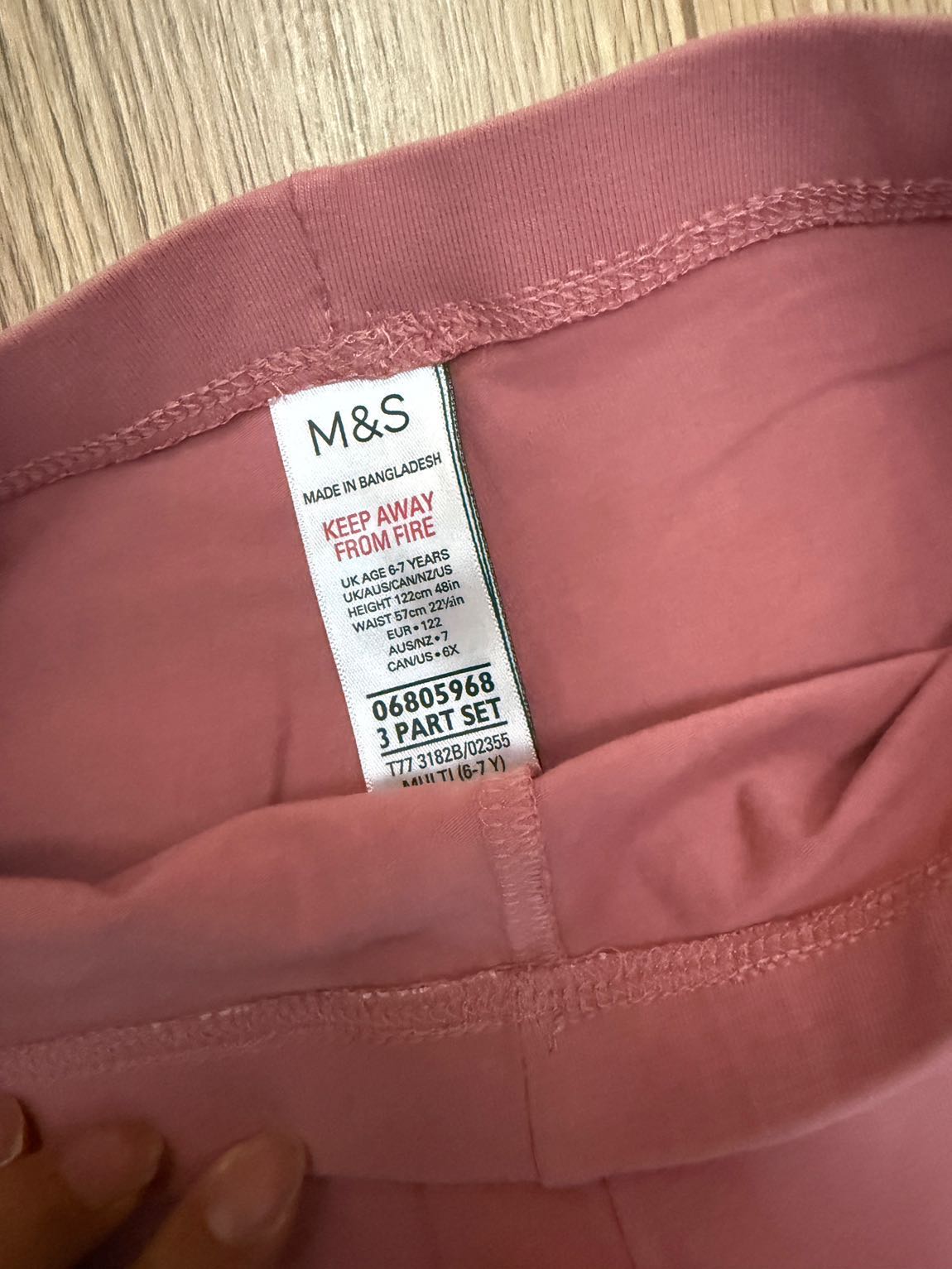 Marks & spencer 2 adet kız çocuk tayt — görsel 4/4