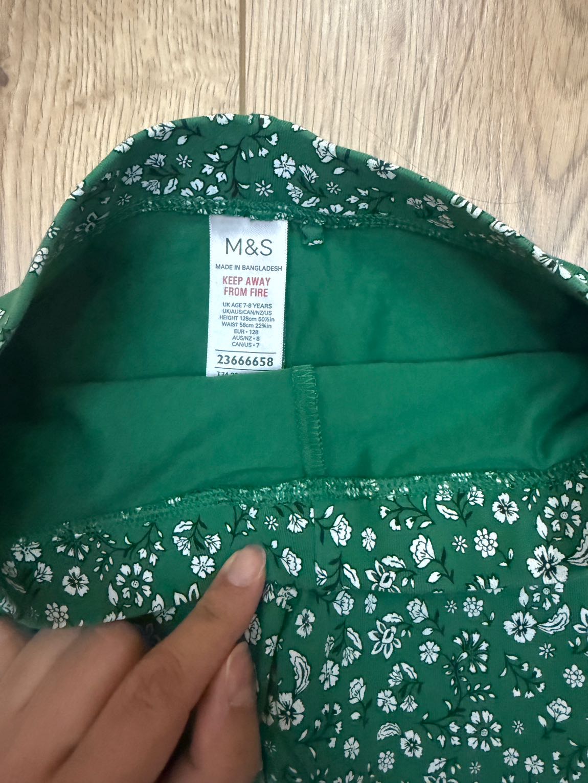 Marks & spencer 2 adet kız çocuk tayt — görsel 3/4