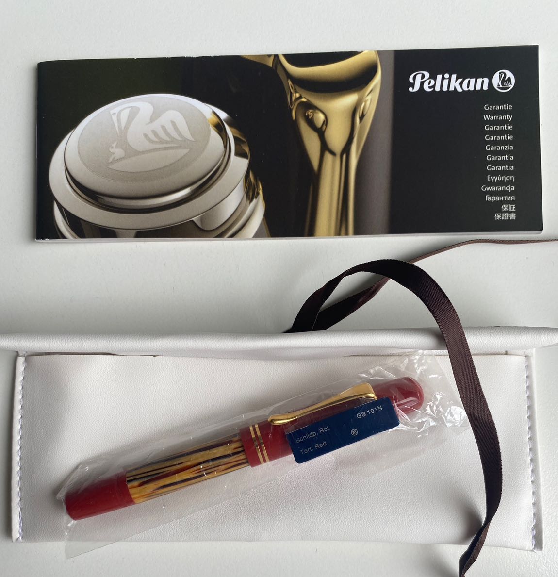Pelikan M101N Tortoiseshell Red kalem — görsel 4/11