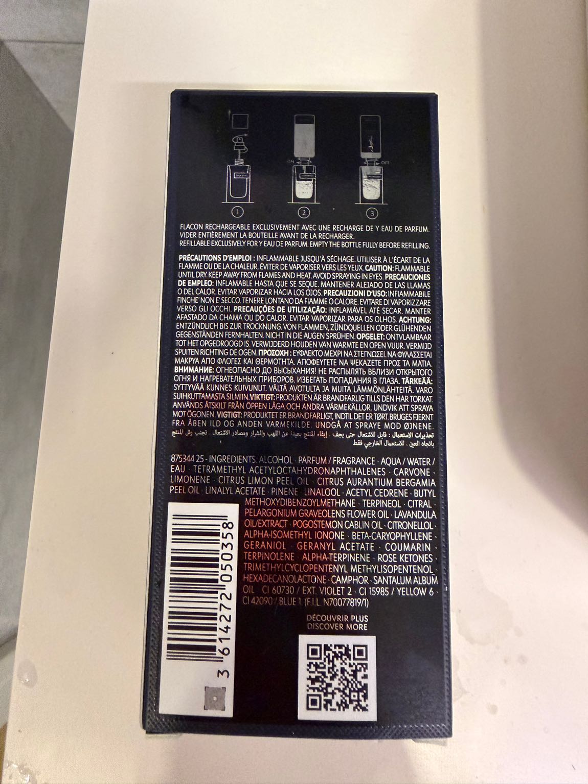 Yves Saint Laurent Bos Parfum Kutusu — görsel 3/5