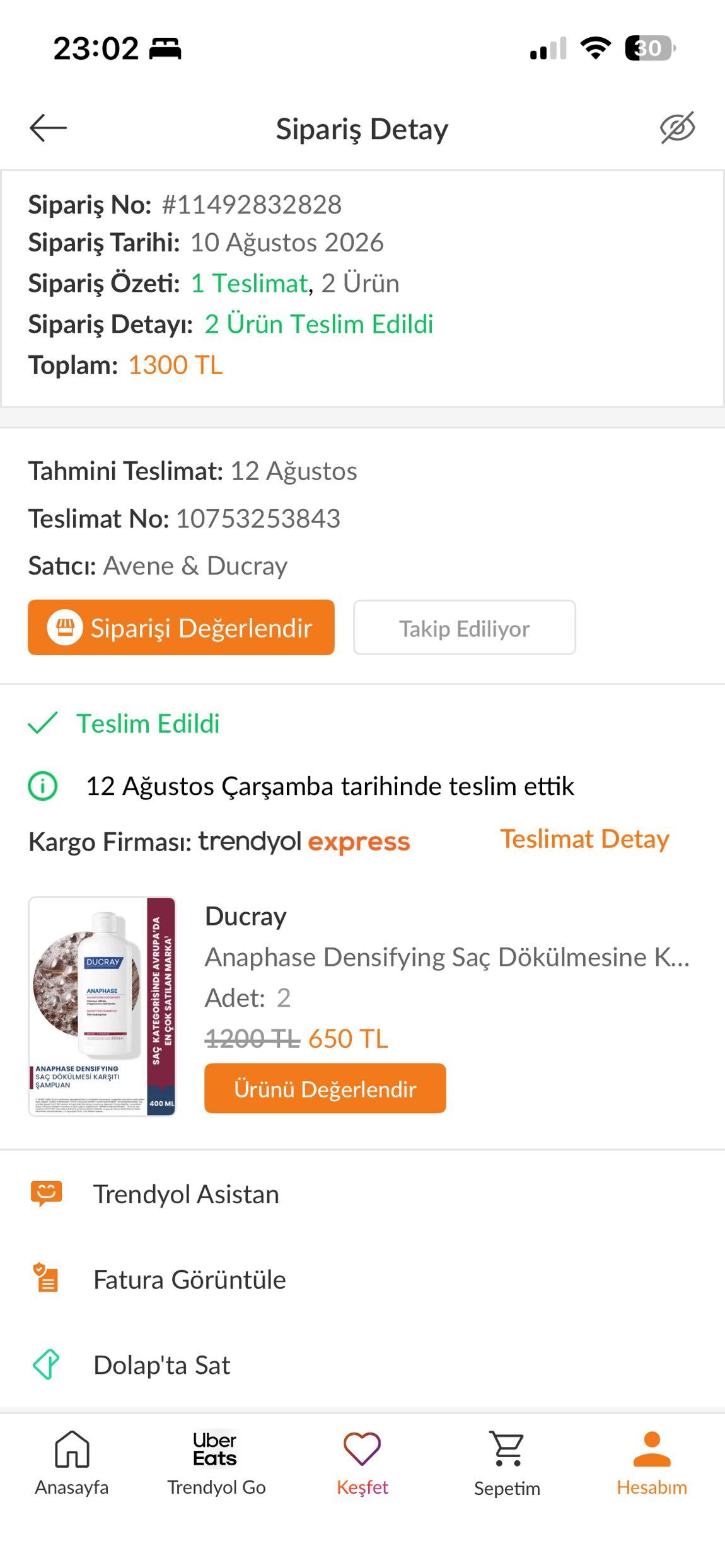 Ducray Anaphase Şampuan — görsel 3/4