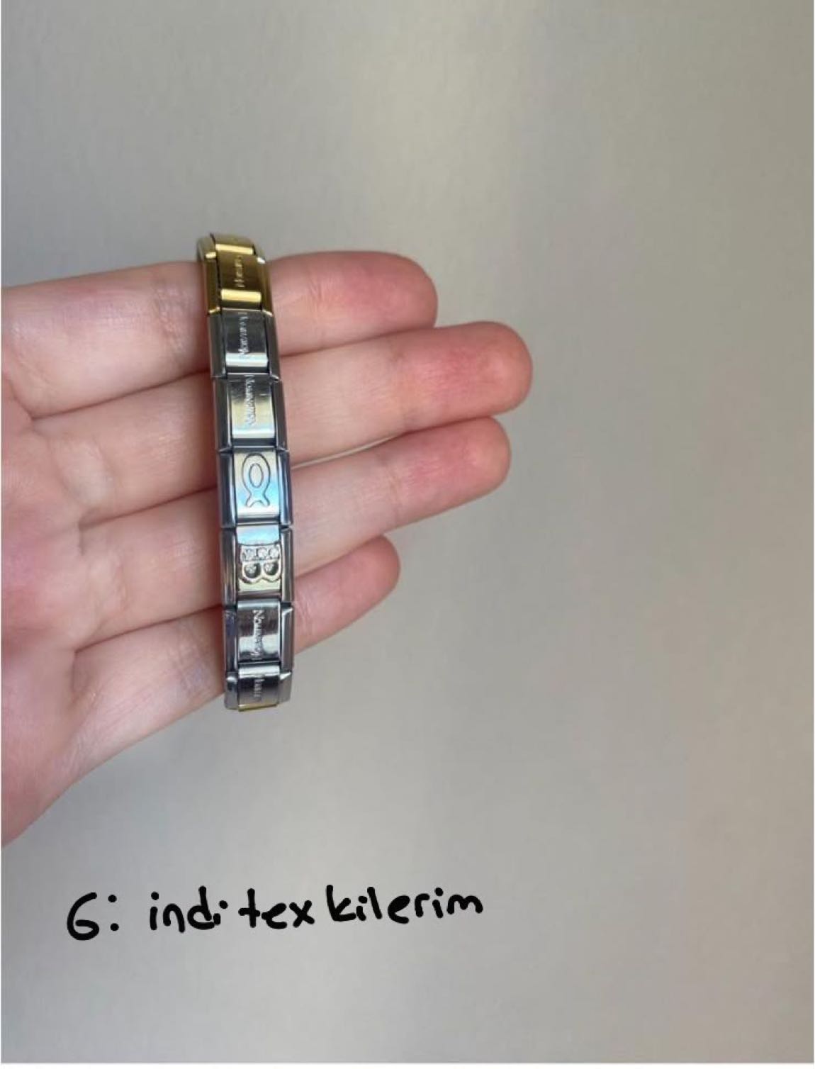 Nomination çift renkli charmlı bileklik — görsel 5/5