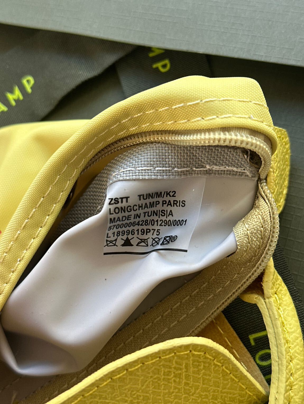 Longchamp %100 Orig.Fatur.One Xs Lime — görsel 2/18