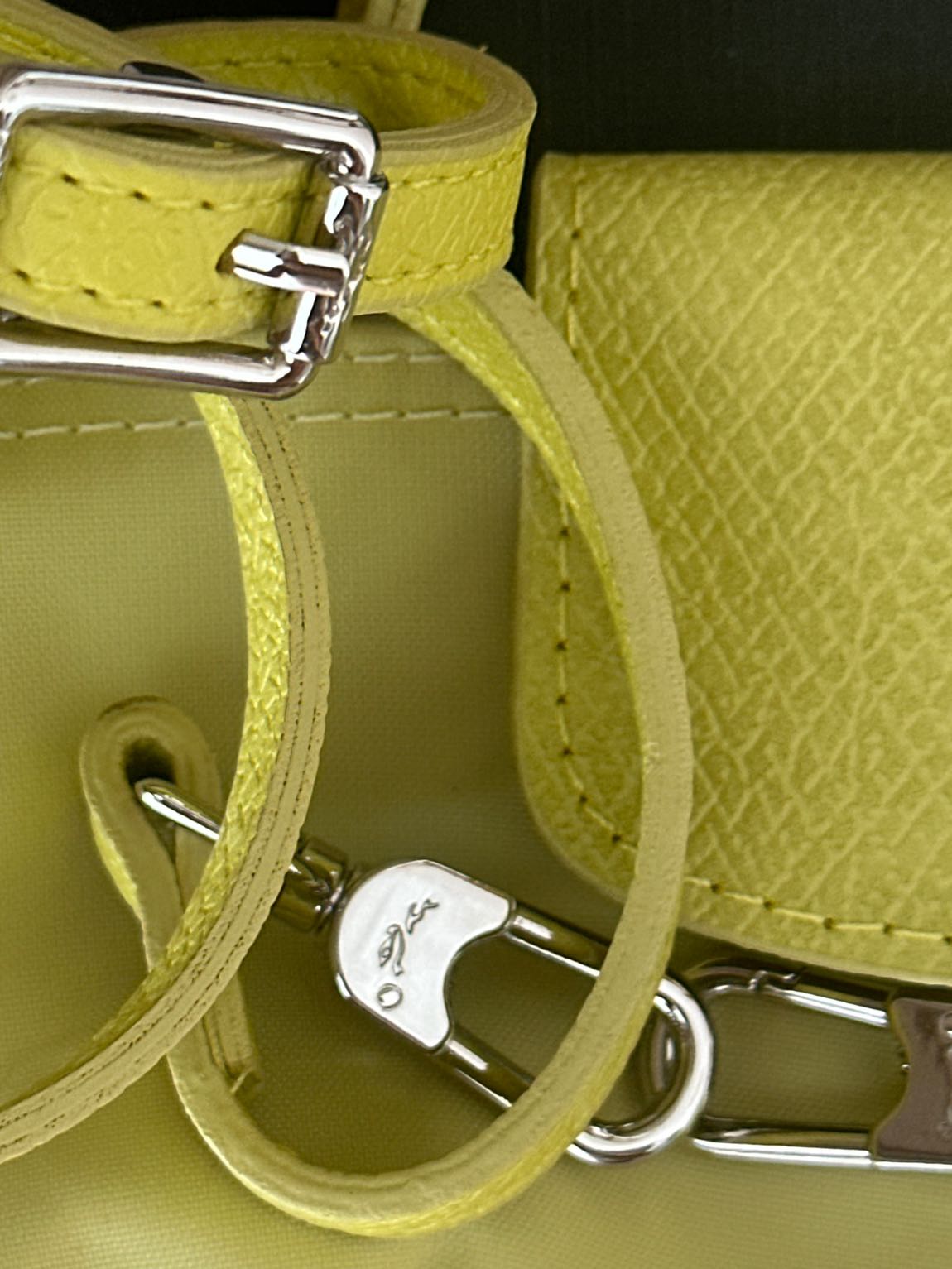 Longchamp %100 Orig.Fatur.One Xs Lime — görsel 15/18