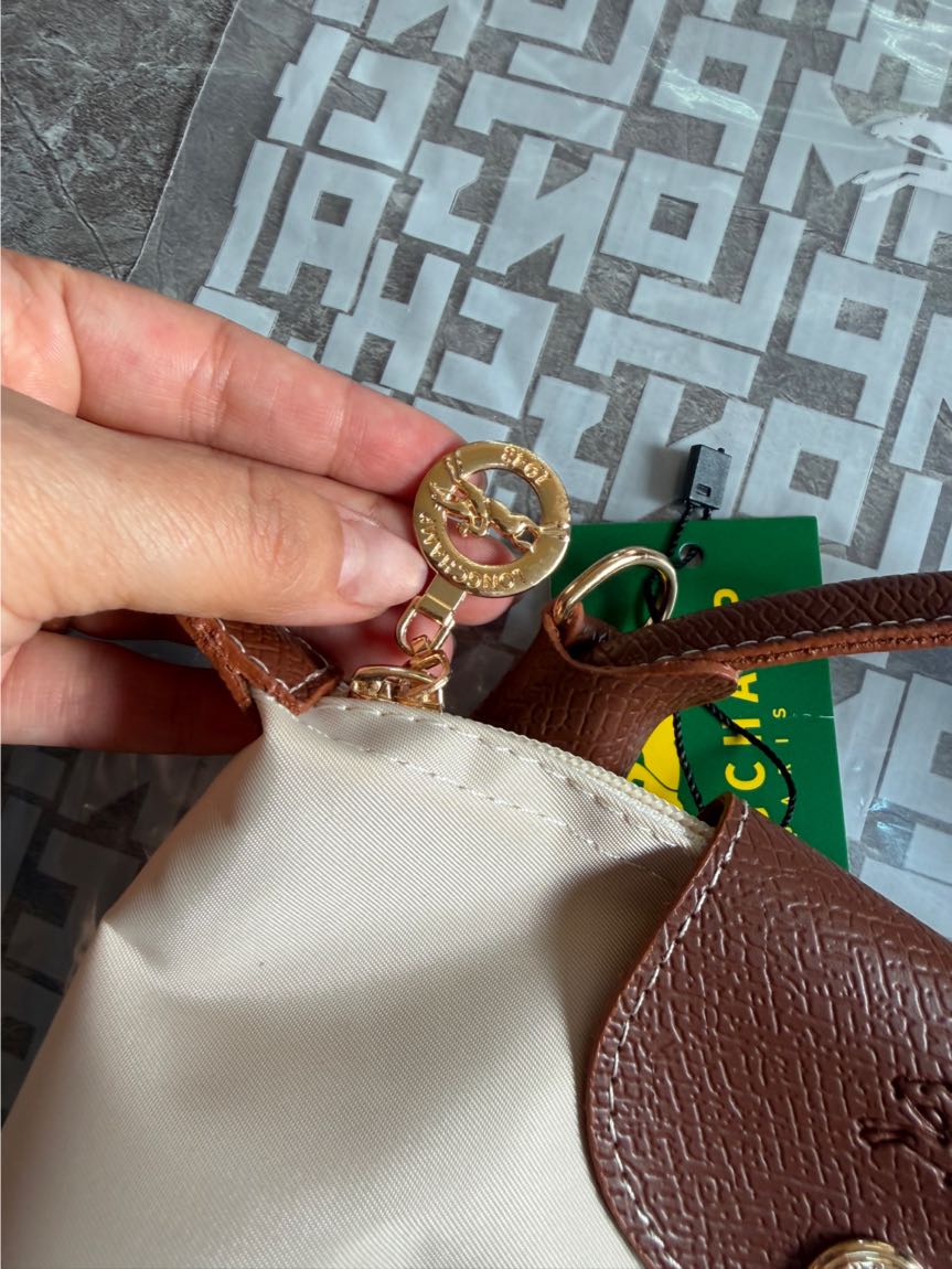 Longchamp Krem Çanta Seti — görsel 3/3