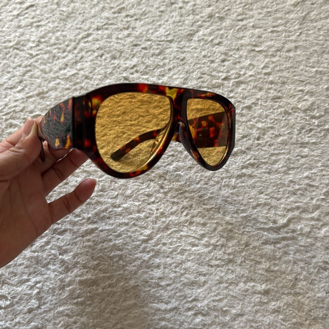 Asos Leopar Desenli Güneş Gözlüğü — görsel 4/5