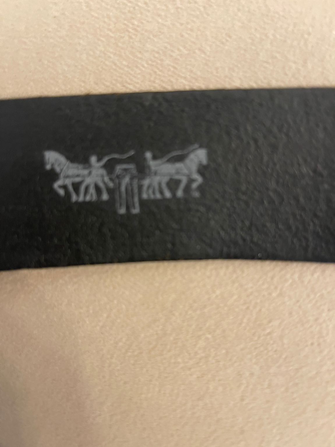 Levi's Siyah Deri Kemer — görsel 5/5