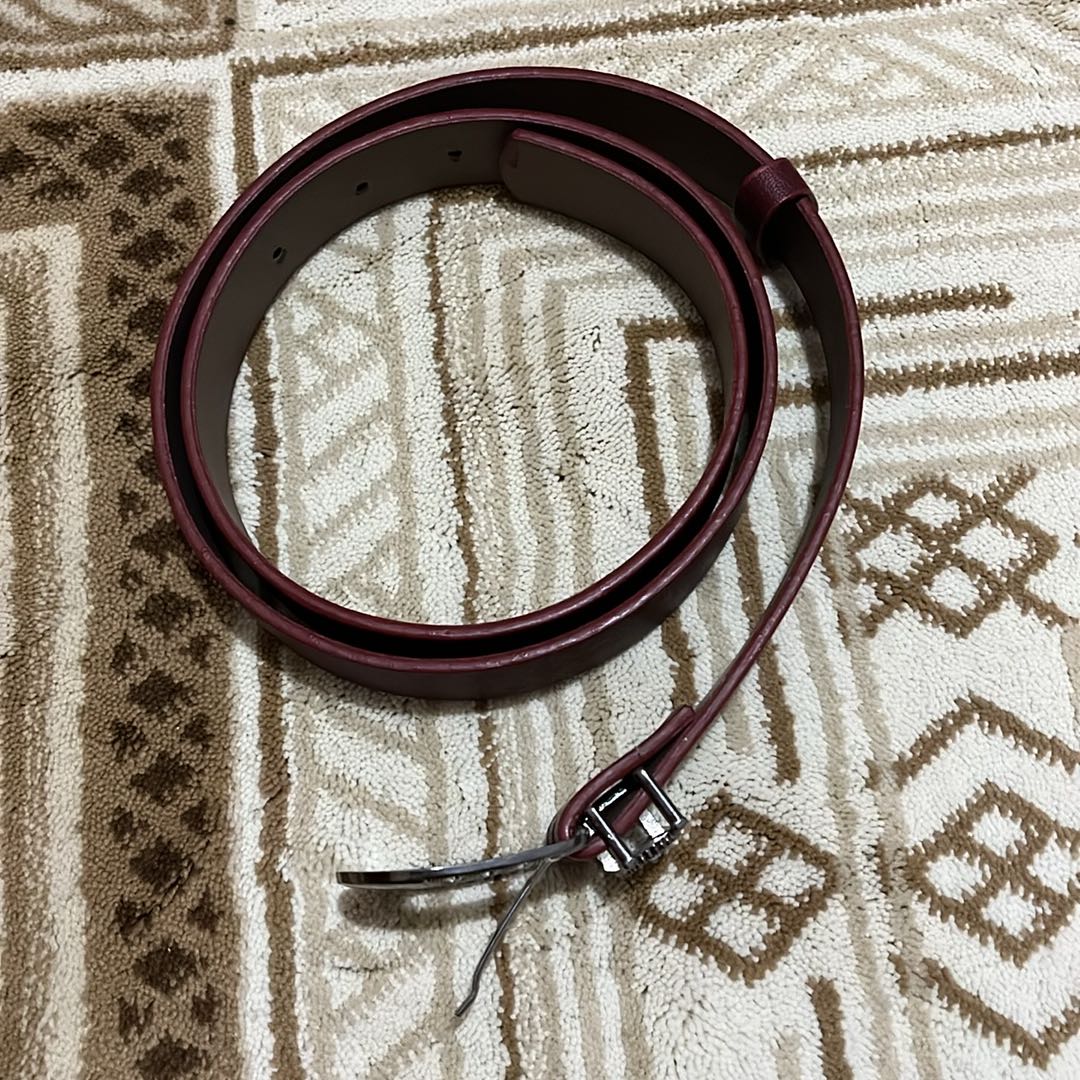 Bordo Taşlı Kemer — görsel 3/6