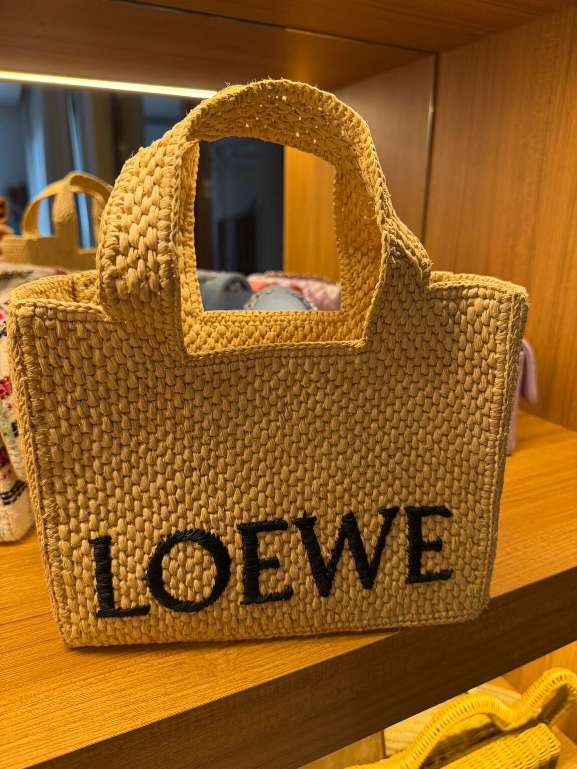 Loewe Hasır Çanta — görsel 3/6
