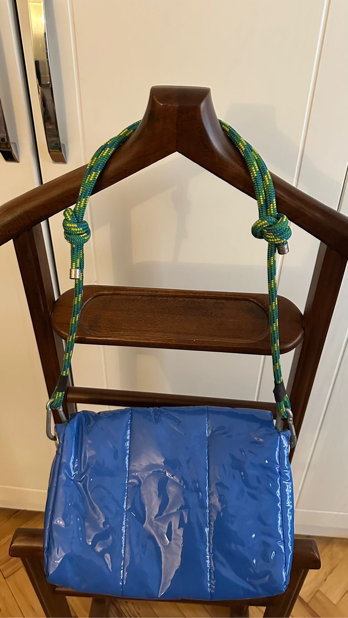 Your Hand Bag Mavi Kapitone Çanta — görsel 2/7