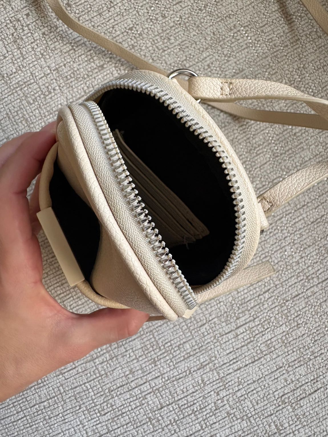 Pull & Bear Bej Çapraz Çanta — görsel 7/8