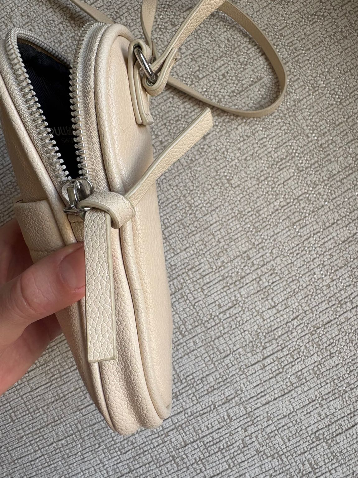 Pull & Bear Bej Çapraz Çanta — görsel 6/8