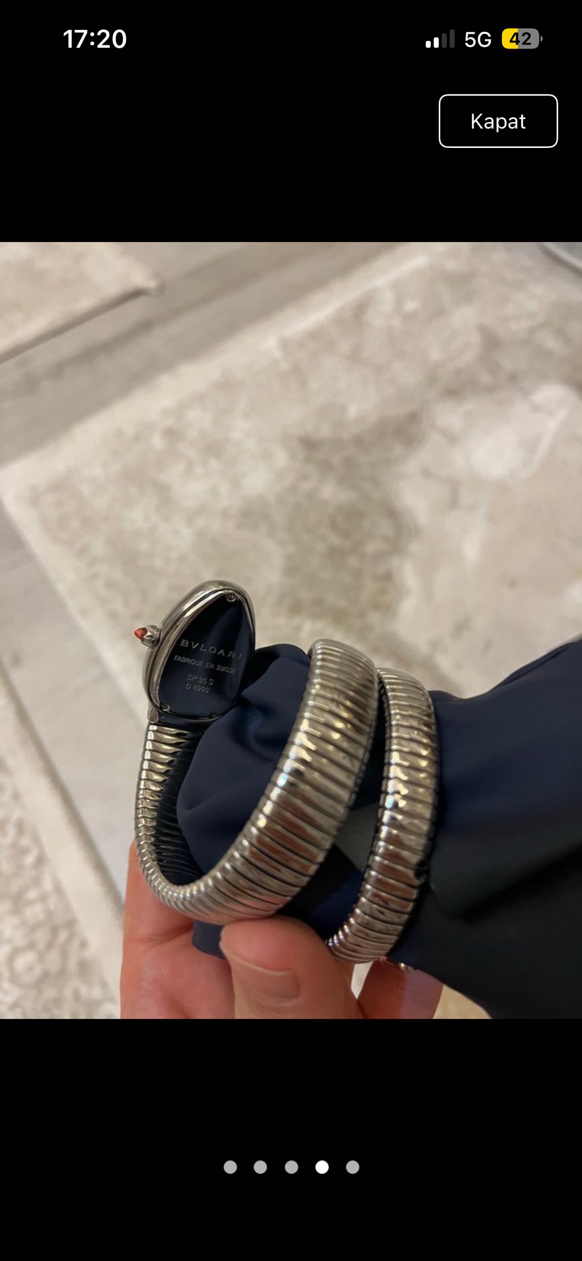 Bvlgari Serpenti Yılan Saat — görsel 4/4