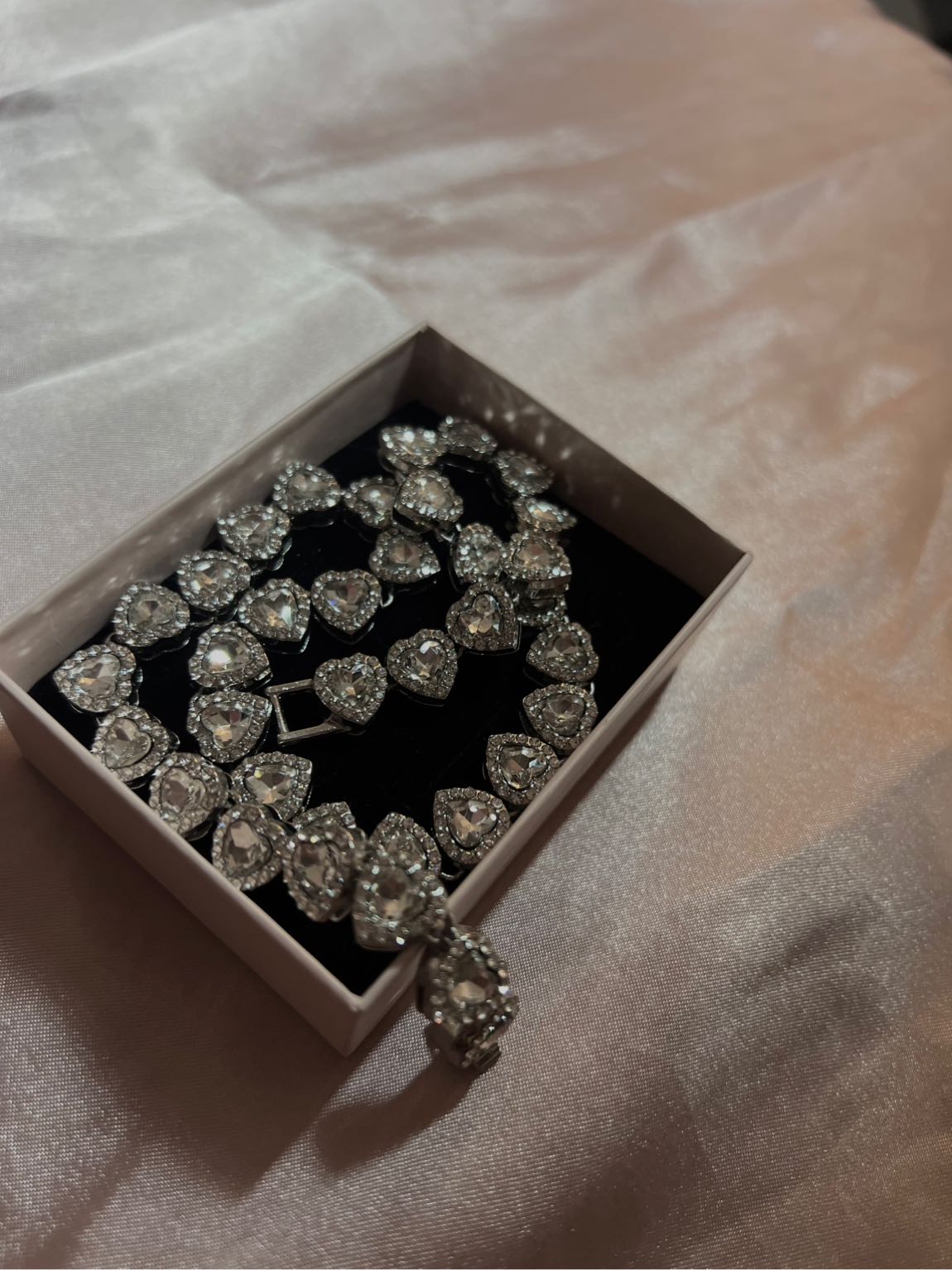 Swarovski Kalpli Kolye seti — görsel 3/4