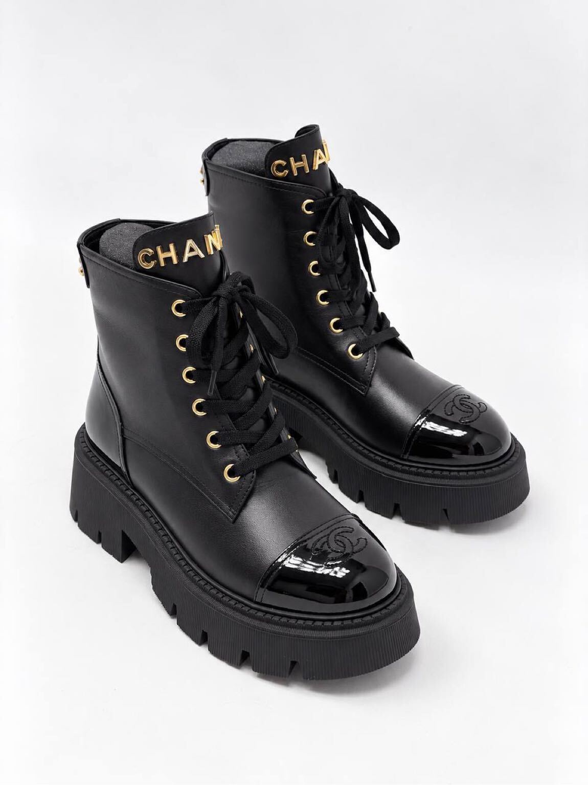 Chanel Siyah Deri Bot 36-41 arası — görsel 2/4