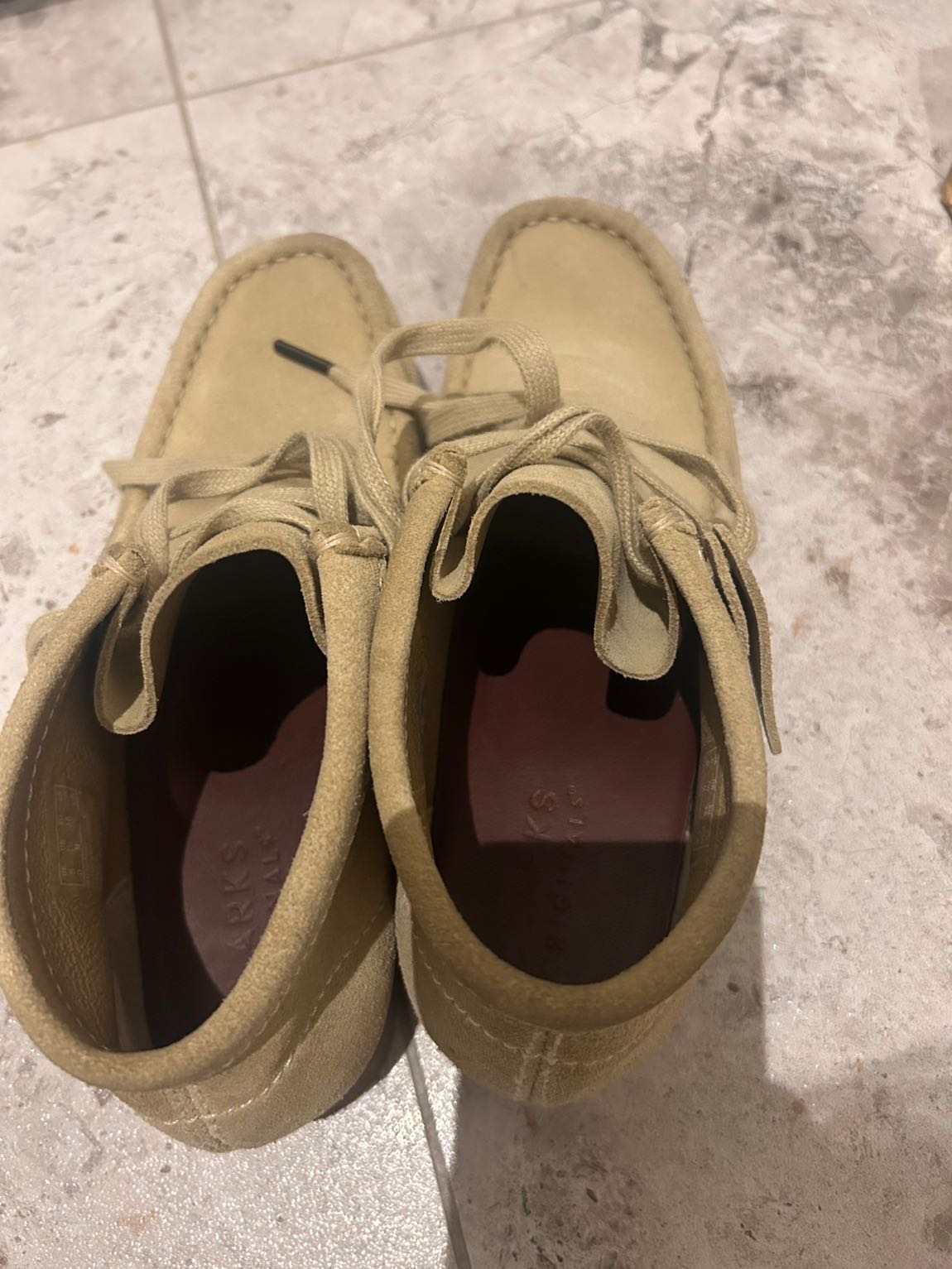 Clarks wallabee süet — görsel 4/4