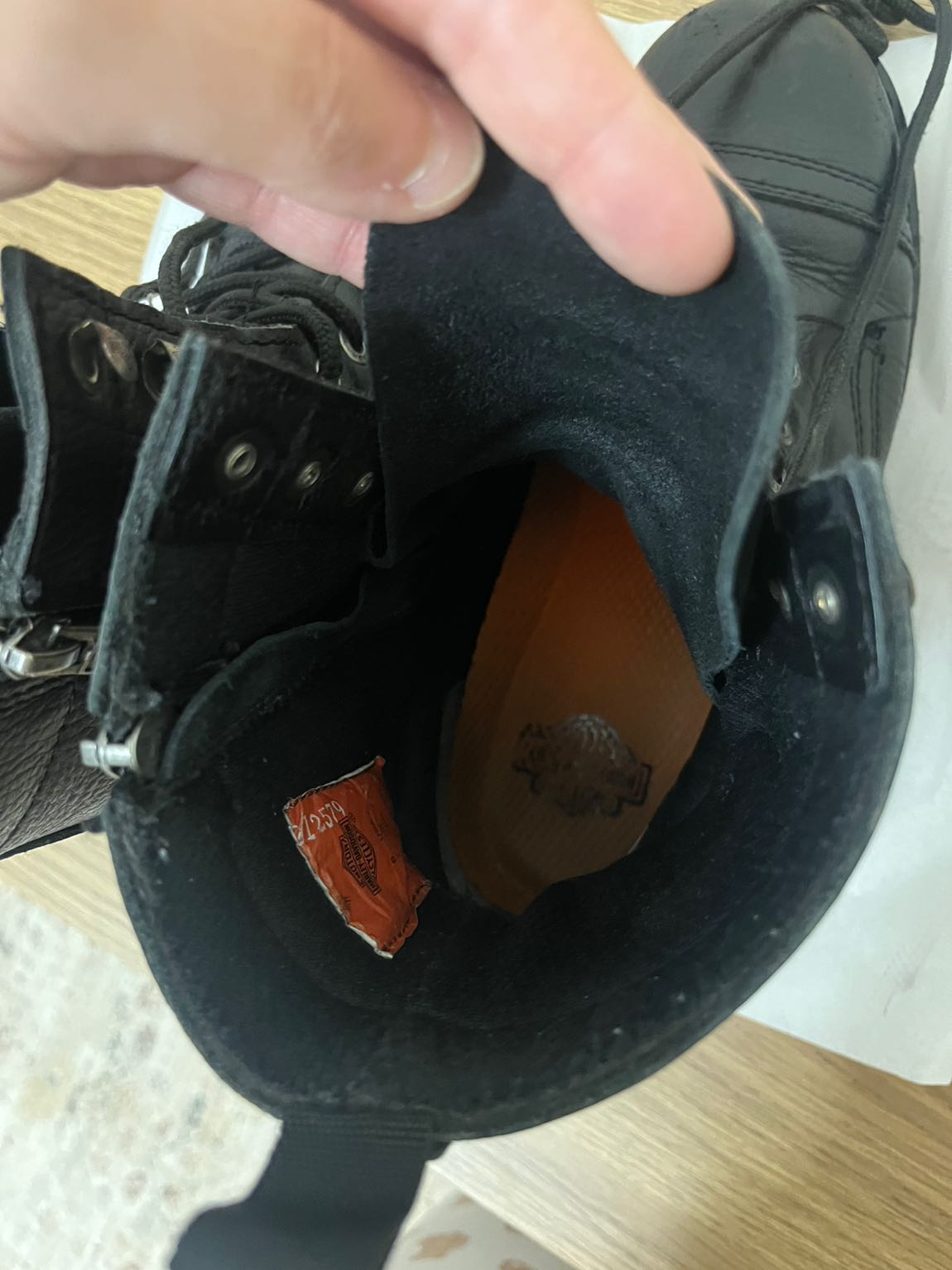 Harley Davidson Siyah Bot — görsel 7/7