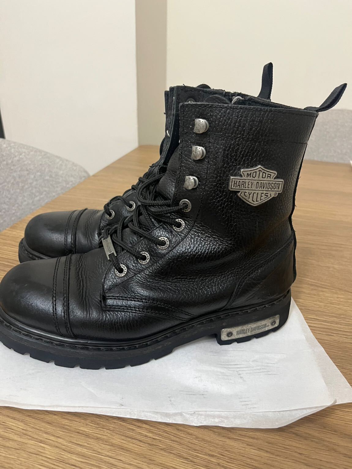Harley Davidson Siyah Bot — görsel 4/7