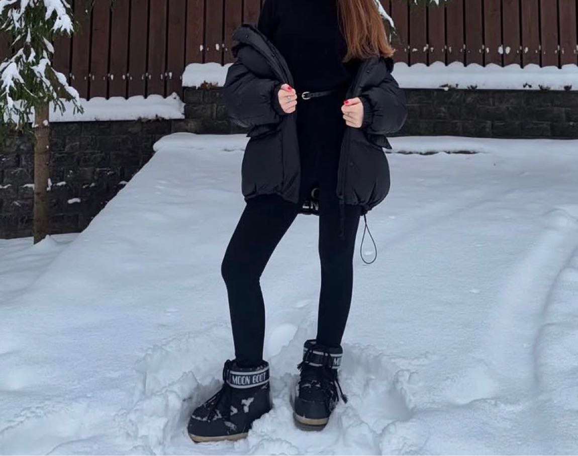 Moon Boot Siyah Kar Botu — görsel 14/18