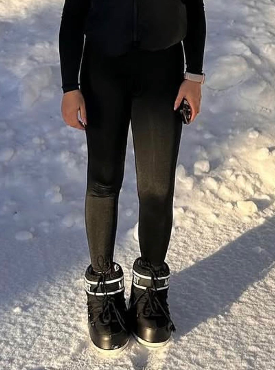 Moon Boot Siyah Kar Botu — görsel 16/18