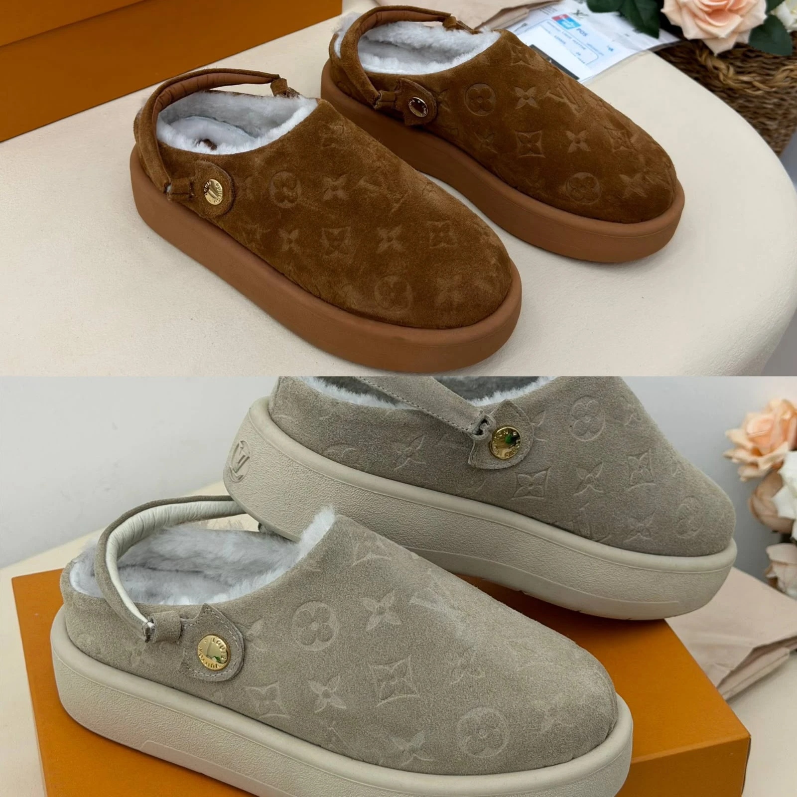 Louis Vuitton Deri  Kadın Terlik — görsel 9/9