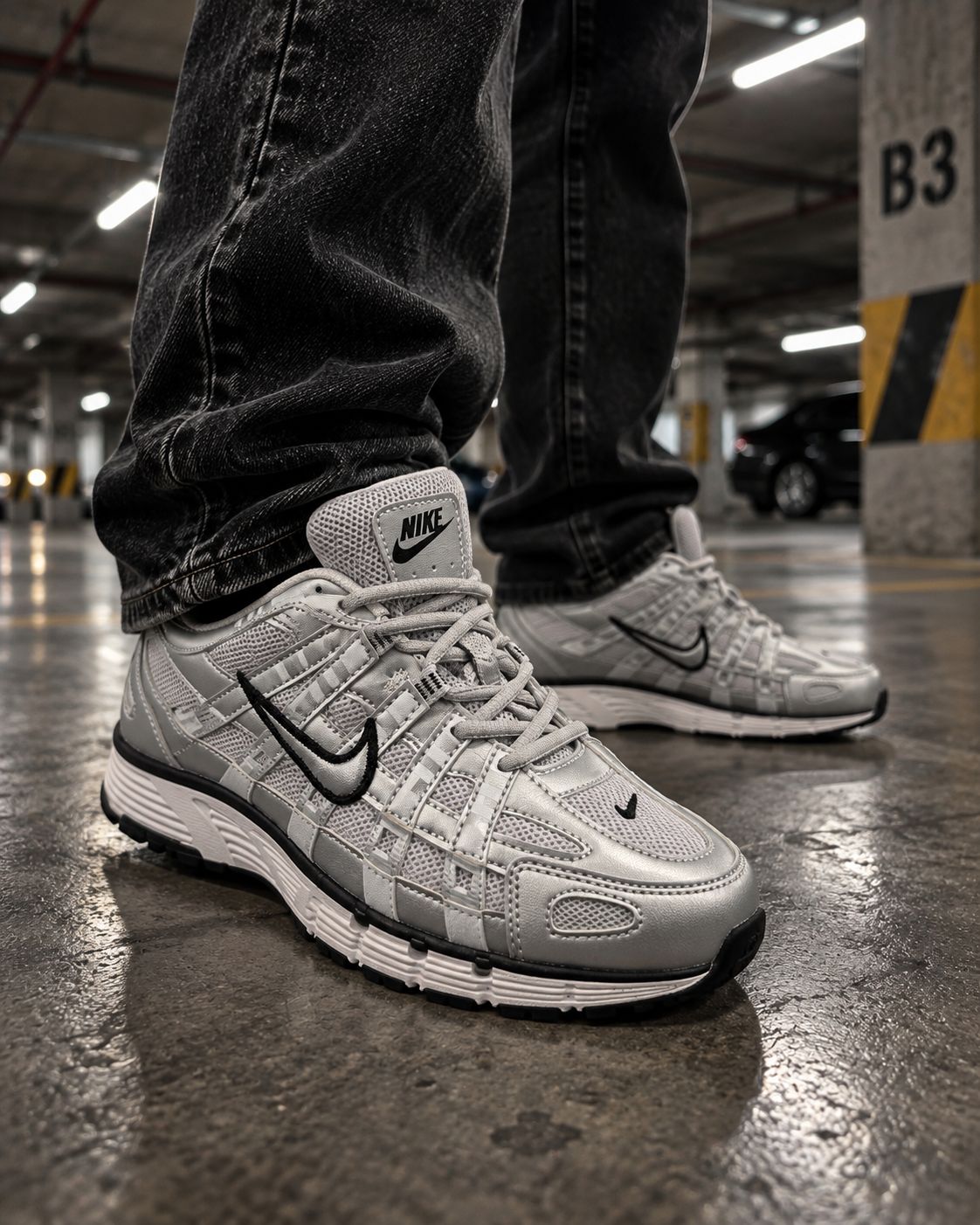 Nike P-6000 Silver Gümüş Unisex — görsel 2/3