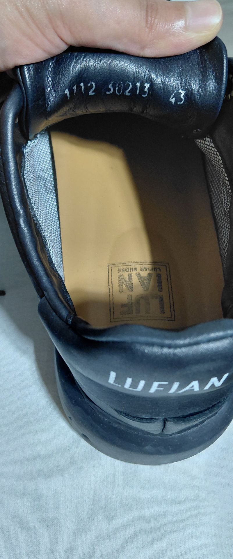Lufian Siyah Deri Sneaker | 43 Numara🖤 — görsel 10/13